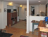 Photo of the in-law apartment living room.