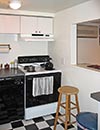 Photo of the in-law apartment kitchen.